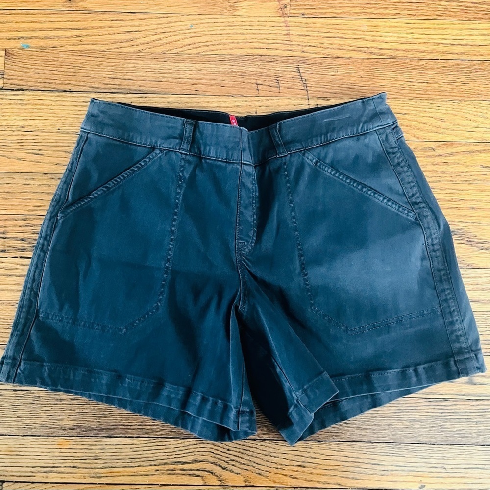SPANX Black Cargo Shorts